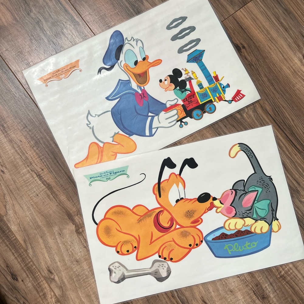 Vintage 1960’s Disney Placemats - Picture 5 of 5